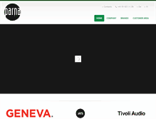 Tablet Screenshot of parnasa.ch